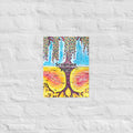 Life Over Death 12x16 personalised poster featuring the tree of life and the tree of the knowledge of good and evil – AllThingsGoode