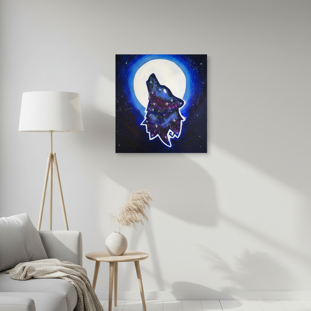 Galaxy Wolf | Poster