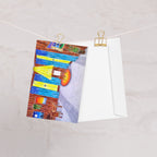 God's Plan 4x6 greeting card featuring a room with two chairs in the corner and canvas – AllThingsGoode