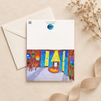God's Plan 4x6 greeting card featuring a room with two chairs in the corner and canvas – AllThingsGoode