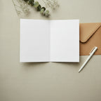 Rooted In Love 4x6 & 5x7 Christian greeting card with red heart and cross design – AllThingsGoode
